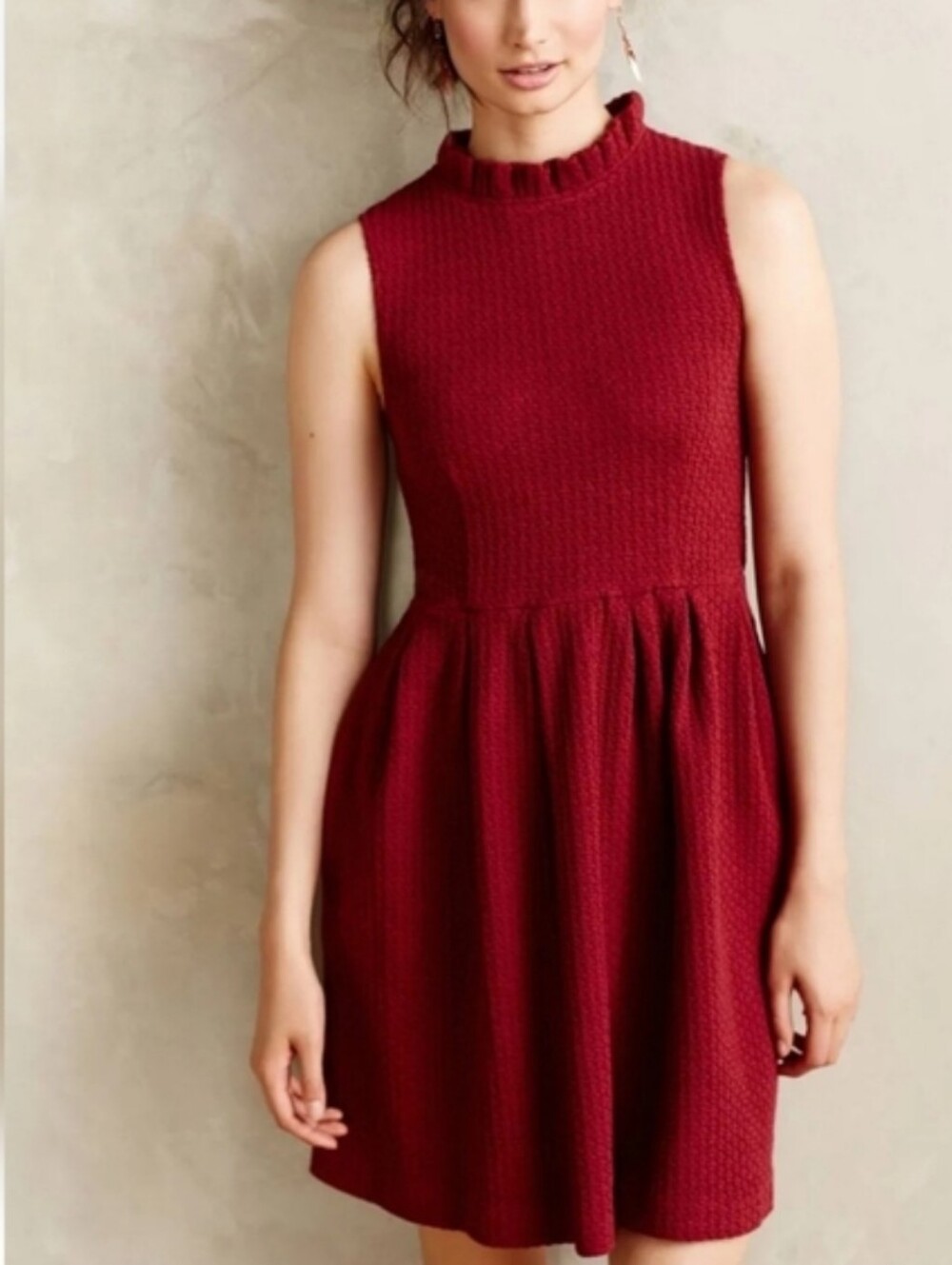 Anthropologie Ganni Pinnacle Dress